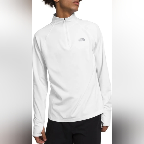 New Mens North Face Winter Half-Zip Mock Neck Sweater Jacket for Ultimate Warmth